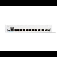 Cisco Catalyst C1200-8T-E-2G - Switch Gigabit 8 cổng + 2 uplink SFP, fanless, hiệu năng cao cho SMB