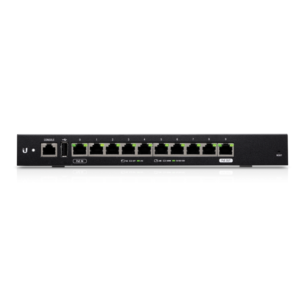 EdgeRouter 10X (ER-10X) - Router Gigabit 10 cổng, hiệu năng vượt trội
