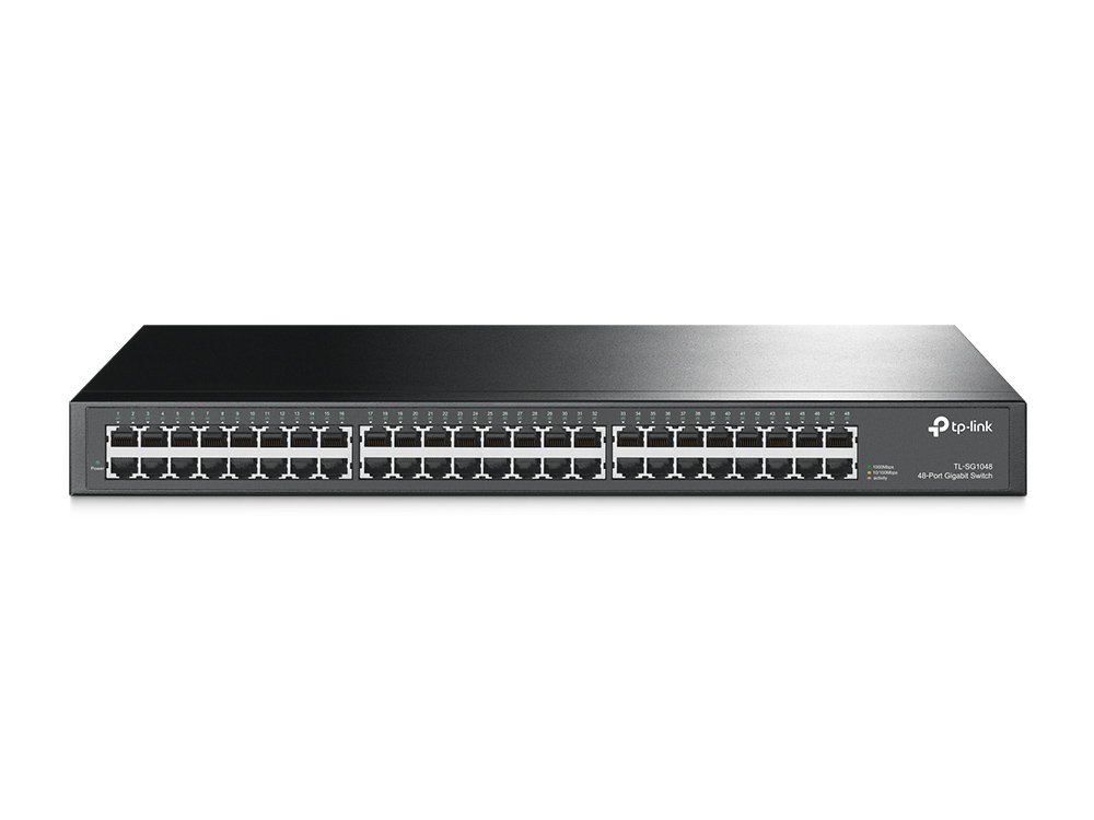 TP-Link TL-SG1048 | Switch Gigabit 48 port, Unmanaged, vỏ kim loại rackmount, hoạt động ổn định cho doanh nghiệp