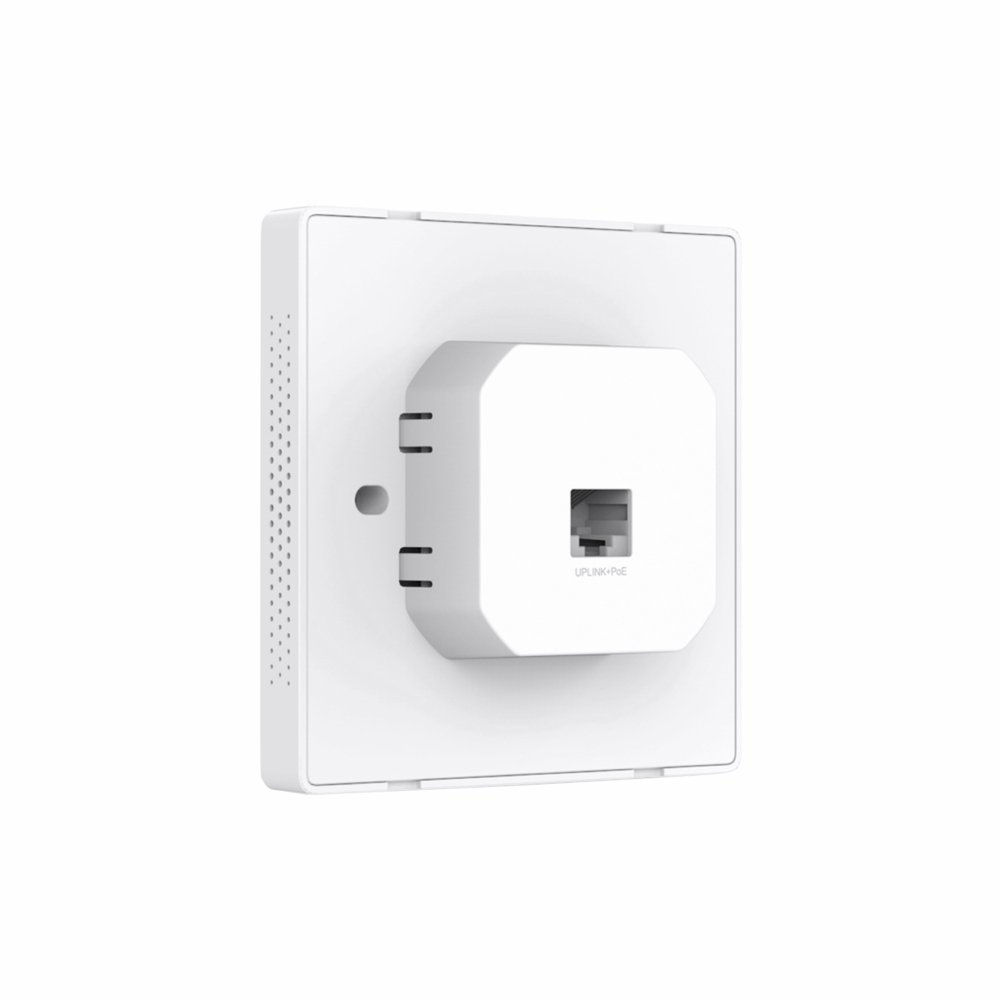 TP-Link EAP115-Wall | WiFi Wall Access Point Chuẩn N 300Mbps, Thiết Kế Siêu Mỏng, Hỗ Trợ PoE & Omada Cloud