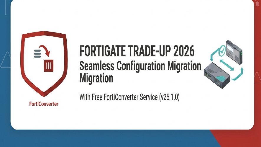 Quy trình 5 bước chuyển đổi cấu hình FortiGate an toàn với FortiConverter Service