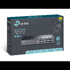 TP-Link TL-SG1016PE | Easy Smart PoE+ Switch 16 Port Gigabit 110W, VLAN, QoS, quản lý linh hoạt