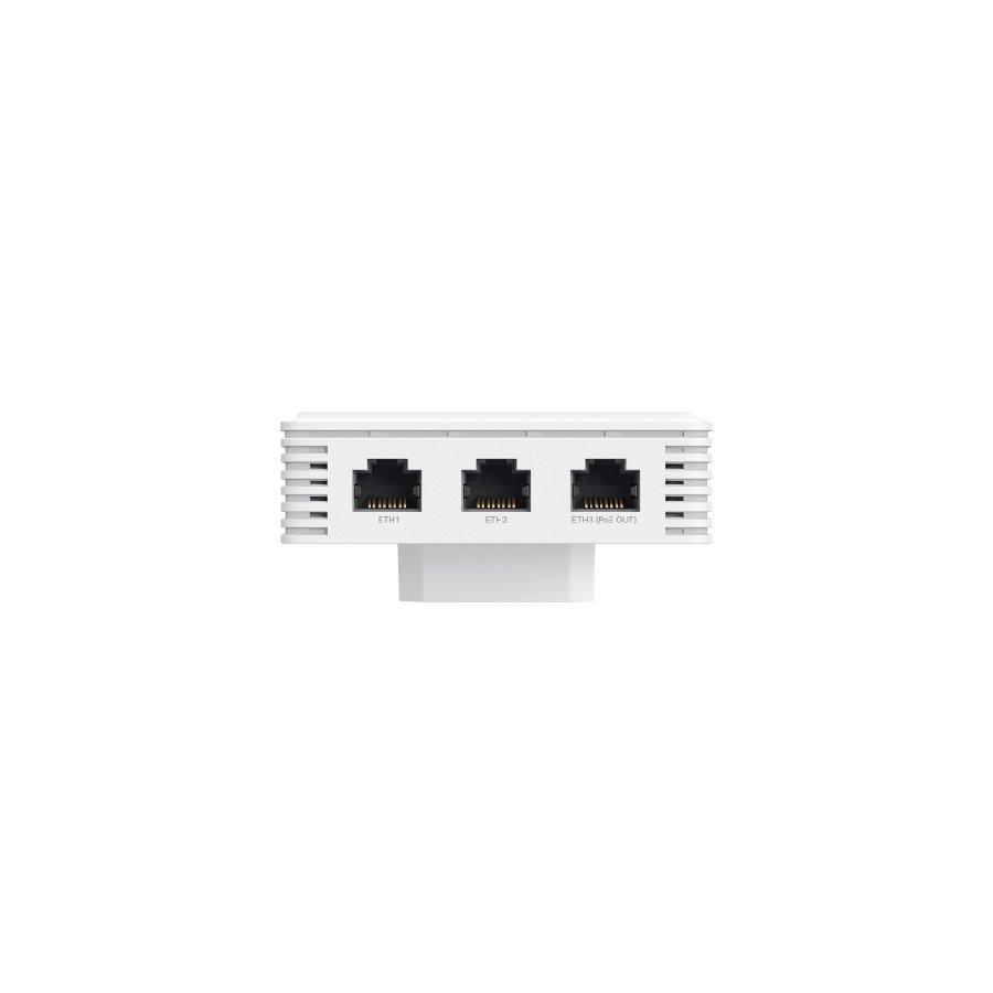 TP-Link EAP725-Wall | WiFi 7 BE5000 Wall Access Point Chuẩn 2.5G PoE, Mesh & Roaming Mượt Mà