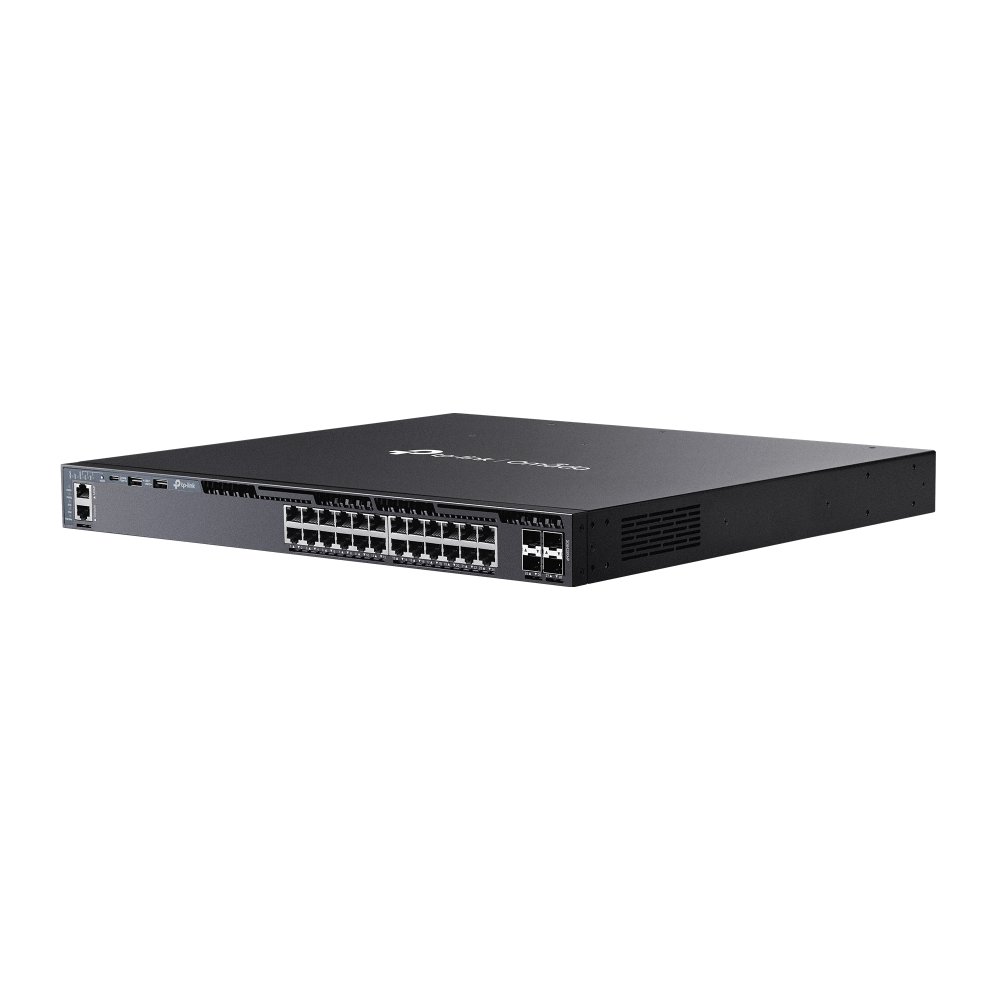 TP-Link SG6428XHP | Switch PoE+ L3 28 Port Gigabit Uplink 10G Quản Lý Omada, 720W, VLAN, OSPF, Dual PSU