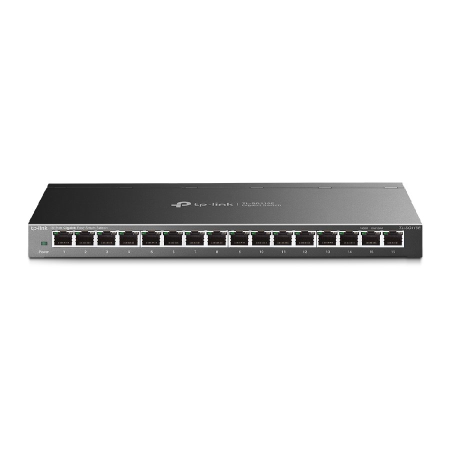 TP-Link TL-SG116E | Easy Smart Switch 16 Port Gigabit, VLAN, QoS, IGMP Snooping, hiệu năng cao
