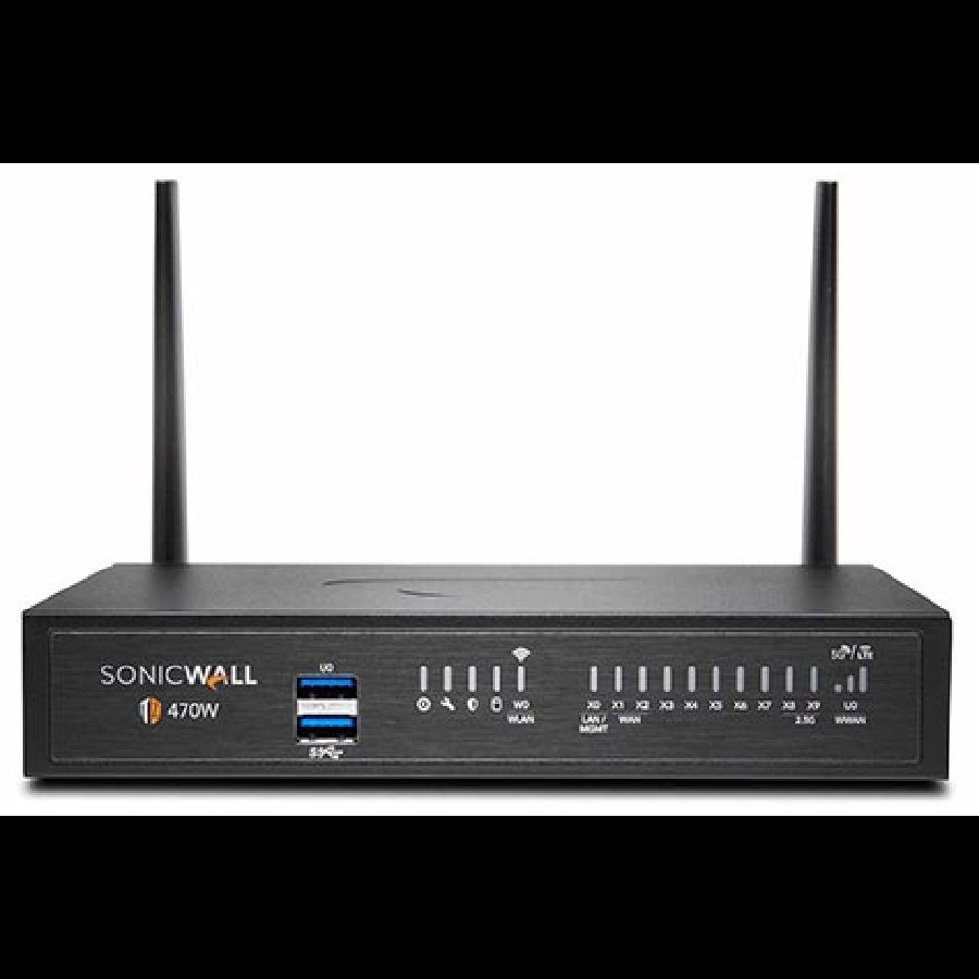 SonicWALL TZ470W – Tường Lửa Wi-Fi 6 Chuẩn Doanh Nghiệp Cho SMB Và Chi Nhánh Hiện Đại