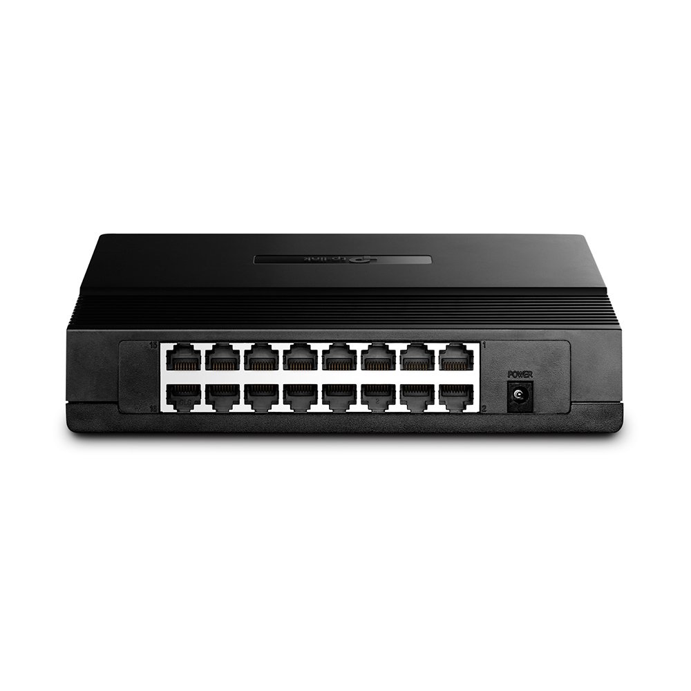 TP-Link TL-SF1016D | Switch 16 port 10/100 Mbps, Unmanaged, thiết kế để bàn nhỏ gọn, hoạt động ổn định