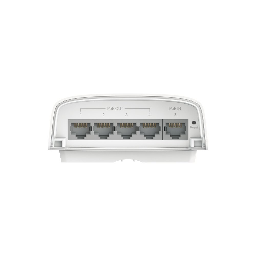 TP-Link SG2005P-PD | Switch 5 Port Gigabit PoE Passthrough Ngoài Trời, Quản Lý Omada Cloud, VLAN, QoS, Chống Nước IP55, Hoạt Động 200m