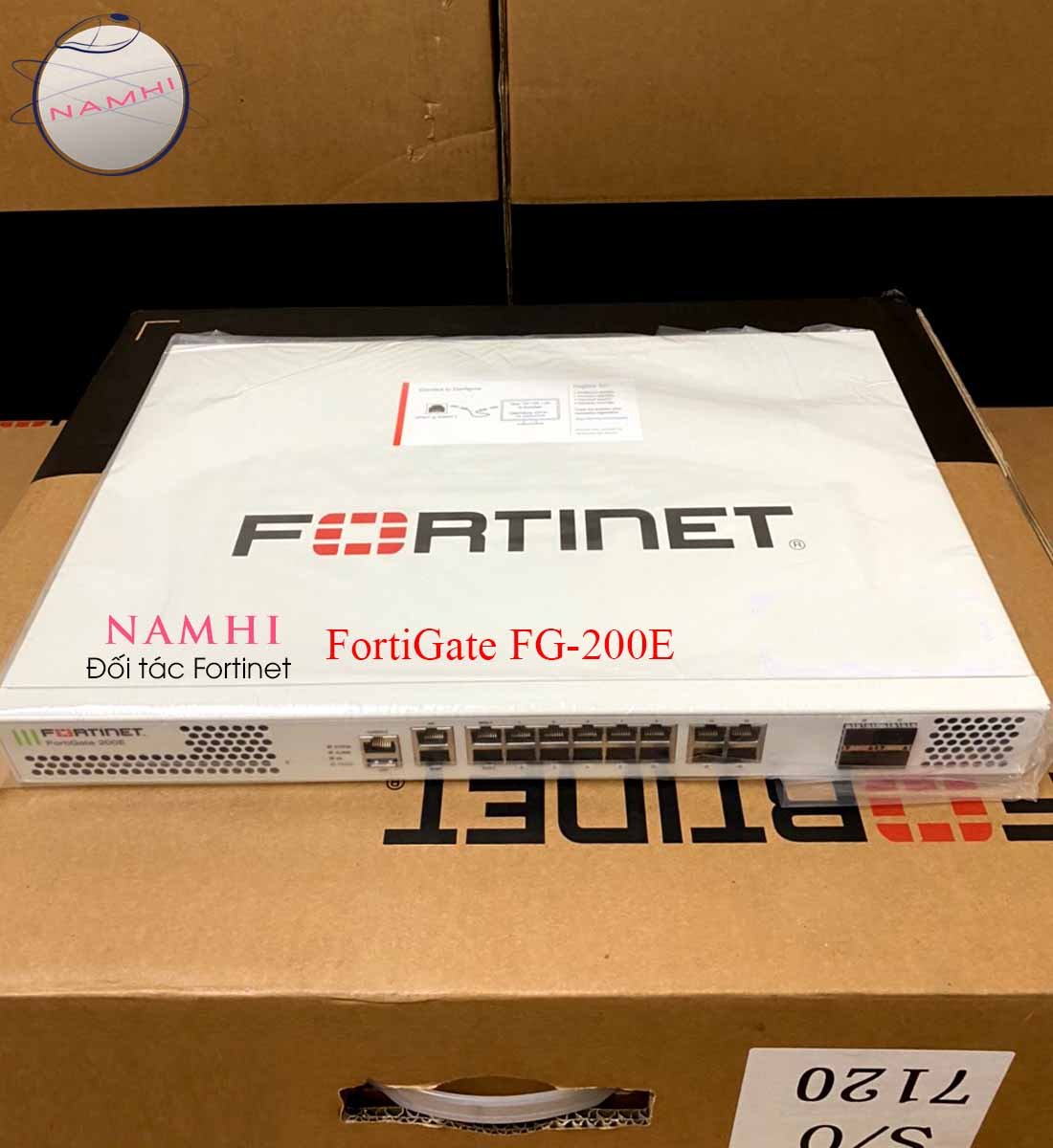 Thiết bị tường lửa FortiGate FG-200E-BDL-950-12 (kèm license 1 năm)