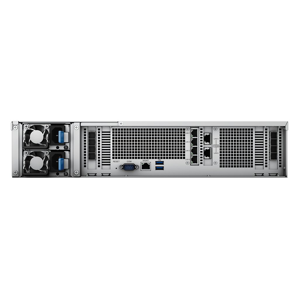 Synology SA6400 | NAS 2U 12-Bay, CPU AMD EPYC, Mở rộng 108-Bay
