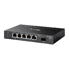 TP-Link SG2206MP | Switch 6 Port Gigabit PoE+ Quản Lý Dễ Dàng Omada, VLAN, QoS, Static Routing, Tổng Công Suất 63W, Thiết Kế Kim Loại Gọn Nhẹ
