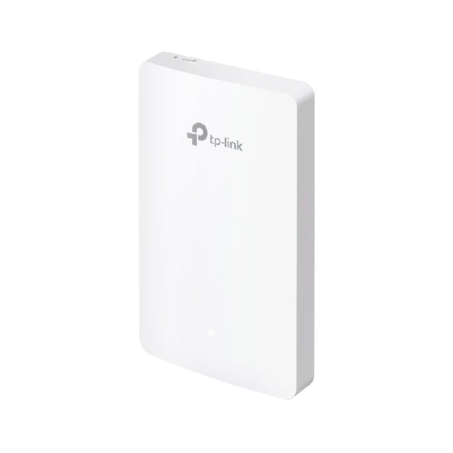 TP-Link EAP615-Wall | WiFi 6 AX1800 Wall Access Point, 4 Port Gigabit, PoE+, Quản Lý Cloud Qua Omada SDN