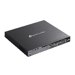 TP-Link SG6428X | Switch L3 28 Port Gigabit Stackable Uplink 10G Quản Lý Cao Cấp Omada, VLAN, RIP/OSPF, Dual PSU, Hiệu Năng 128Gbps