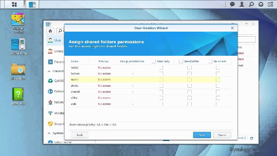 Hướng dẫn tạo Shared Folder trên NAS Synology