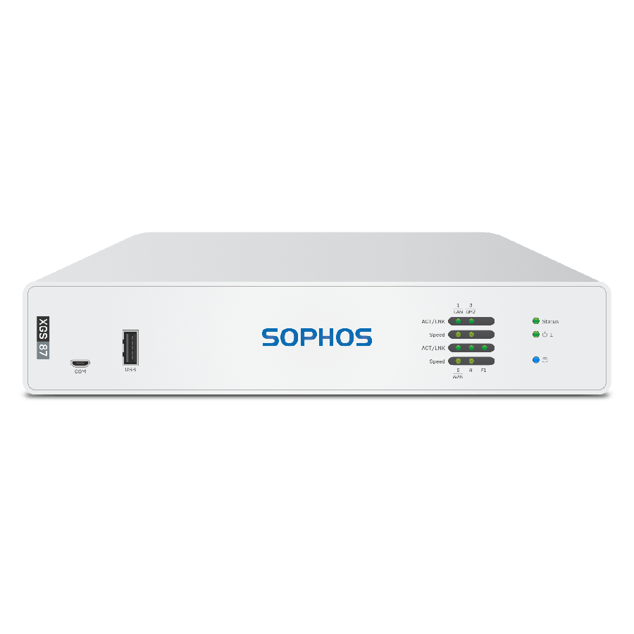 Tường Lửa Sophos XGS 87: Bảo mật thiết yếu với hiệu suất ổn định, giải pháp toàn diện cho văn phòng nhỏ