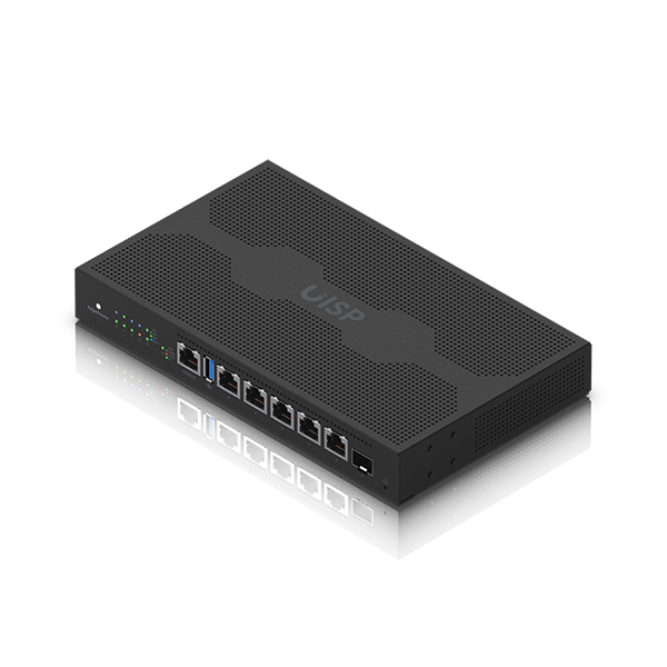 EdgeRouter 6 PoE (ER-6P) - Router Gigabit 6 cổng, hỗ trợ PoE linh hoạt