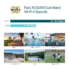 TP-Link EAP650-Outdoor | WiFi 6 AX3000 Outdoor Access Point Chuẩn IP68, PoE+, Mesh & Omada Cloud