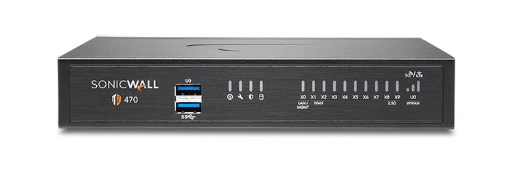 SonicWALL TZ470 – Tường Lửa Gen 7 Đa Cổng 2.5G Hiệu Năng Cao Cho Doanh Nghiệp SMB