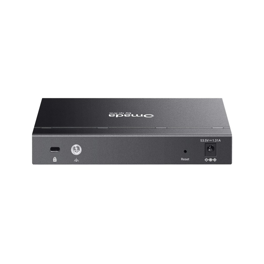 TP-Link ES208GP | Switch 8 Port Gigabit PoE+ 64W Quản Lý Dễ Dàng Omada, Truyền Xa 250m, Vỏ Kim Loại Bền Bỉ