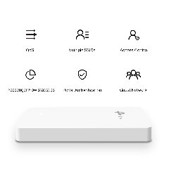 TP-Link EAP235-Wall | WiFi Wall Access Point AC1200 Gigabit, MU-MIMO, 4 Port LAN, PoE & Omada Cloud
