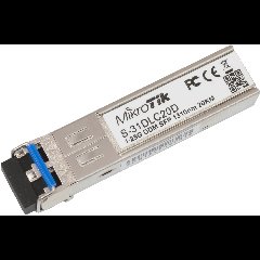 Module quang MikroTik S-31DLC20D | SFP SM 1.25G 20km 1310nm DDM | NAMHI