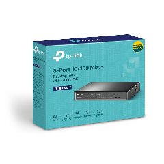 TP-Link TL-SF1008LP | Switch 8 Port 10/100Mbps PoE 41W Dễ Dàng Triển Khai Cho Camera & Văn Phòng Nhỏ