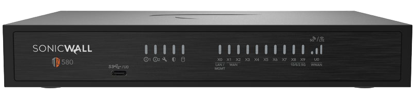 Tường Lửa SonicWall TZ580 Gen 8 | Hiệu Suất Cao Cho Môi Trường Mật Độ Cao