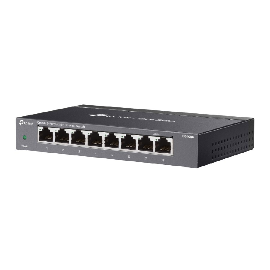 TP-Link DS108G | Switch 8 Port Gigabit Kim Loại, Hiệu Năng Ổn Định, Cắm Là Chạy Cho Văn Phòng & Gia Đình
