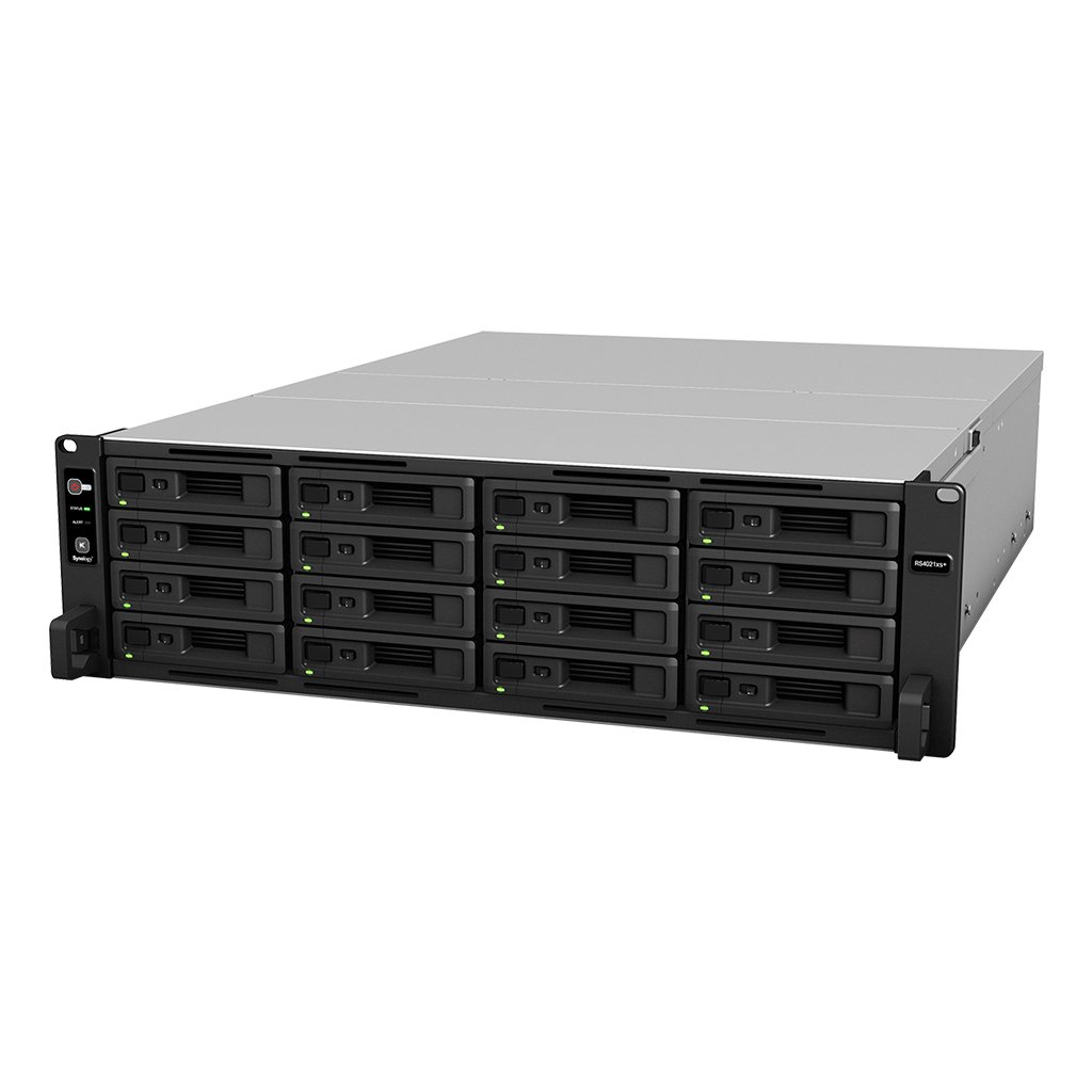 Synology RackStation RS4021xs+ | NAS 3U 16-Bay, CPU Xeon 8-Core, Dual 10GbE Tích Hợp