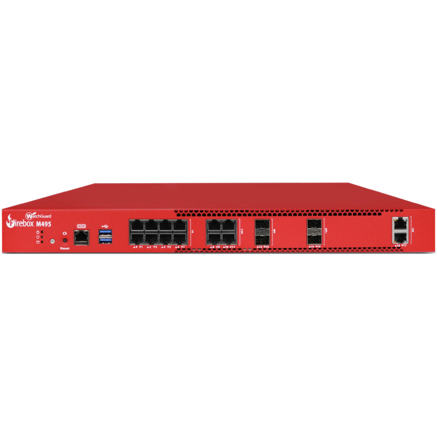 Tường Lửa WatchGuard Firebox M495 | Bảo Mật UTM Hiệu Năng Cao Cho Doanh Nghiệp