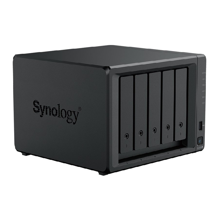 Synology DS1525+ - NAS 5-bay Ryzen mạnh mẽ, mở rộng 15 bay cho văn phòng & doanh nghiệp