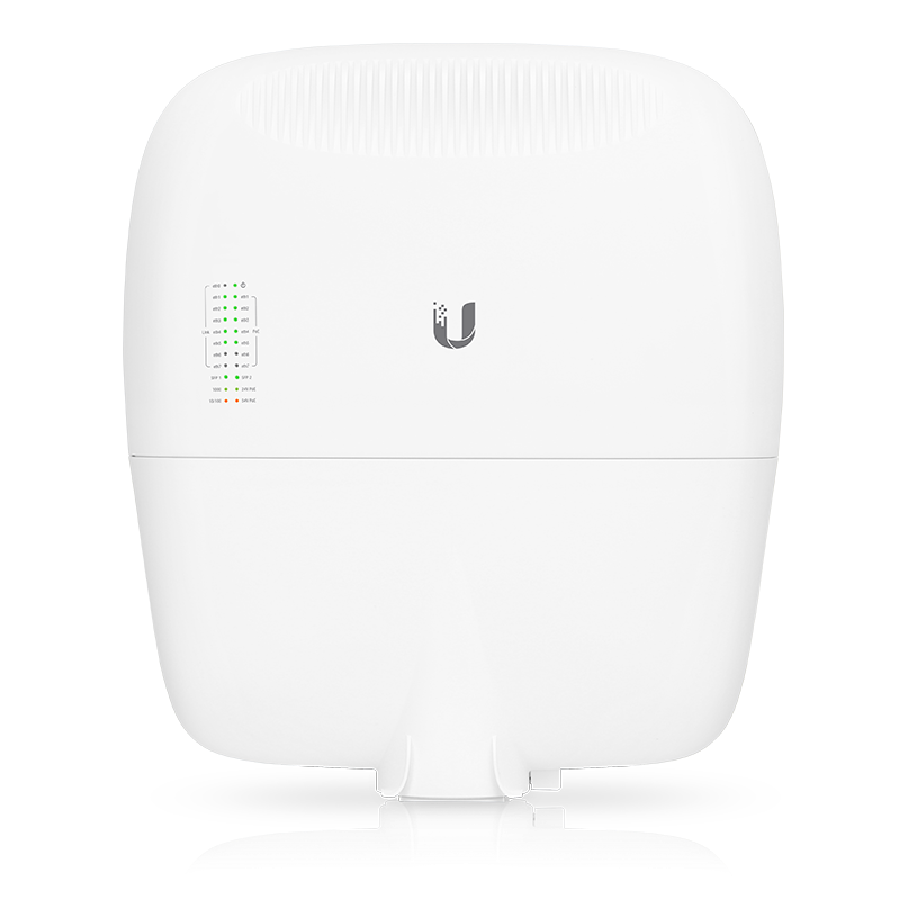 EdgePoint R8 (EP-R8) - Router ngoài trời 8 cổng, RAM 2GB, hỗ trợ PoE linh hoạt