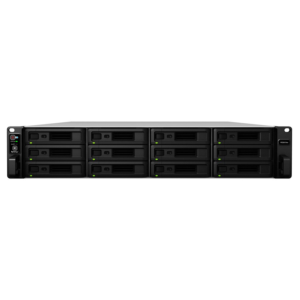 Synology RackStation RS3618xs | NAS 2U 12-Bay, CPU Xeon, Mở rộng 36-Bay & 10GbE