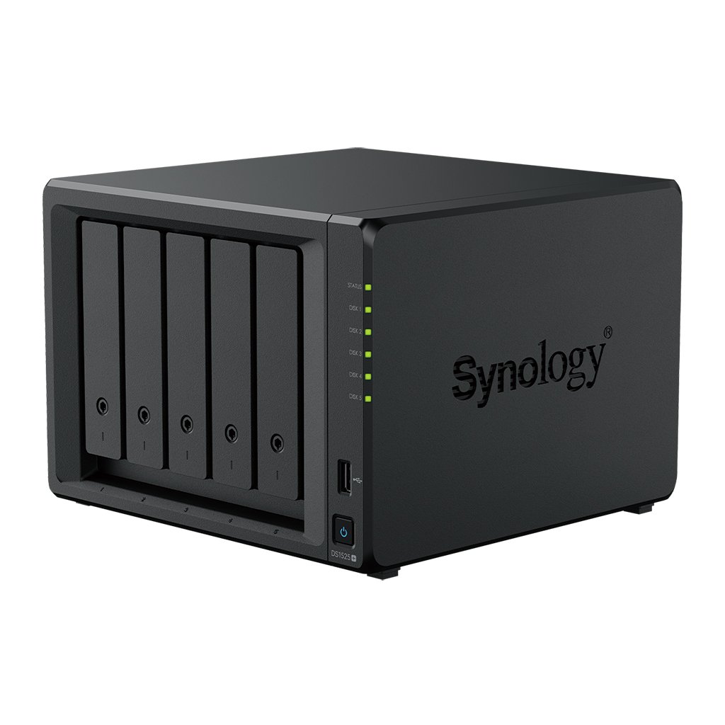 Synology DS1525+ - NAS 5-bay Ryzen mạnh mẽ, mở rộng 15 bay cho văn phòng & doanh nghiệp