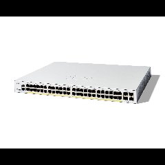 Cisco Catalyst C1300-48P-4G – Switch PoE+ 48 port Gigabit + 4 uplink SFP, hiệu năng mạnh mẽ cho SMB