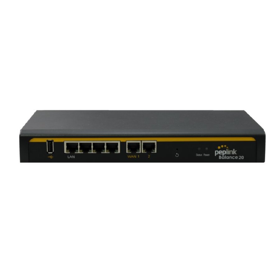 Peplink Balance 20 (BPL-021) – Router SD-WAN đa WAN giá hợp lý cho văn phòng và chi nhánh