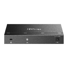 TP-Link SG2206MP | Switch 6 Port Gigabit PoE+ Quản Lý Dễ Dàng Omada, VLAN, QoS, Static Routing, Tổng Công Suất 63W, Thiết Kế Kim Loại Gọn Nhẹ
