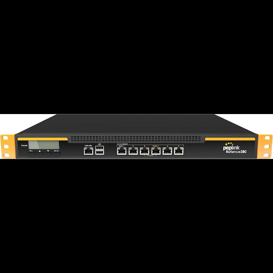 Peplink Balance 380 (BPL-380) - Router SD-WAN 3 WAN Gigabit, hiệu năng 1Gbps, SpeedFusion linh hoạt cho doanh nghiệp