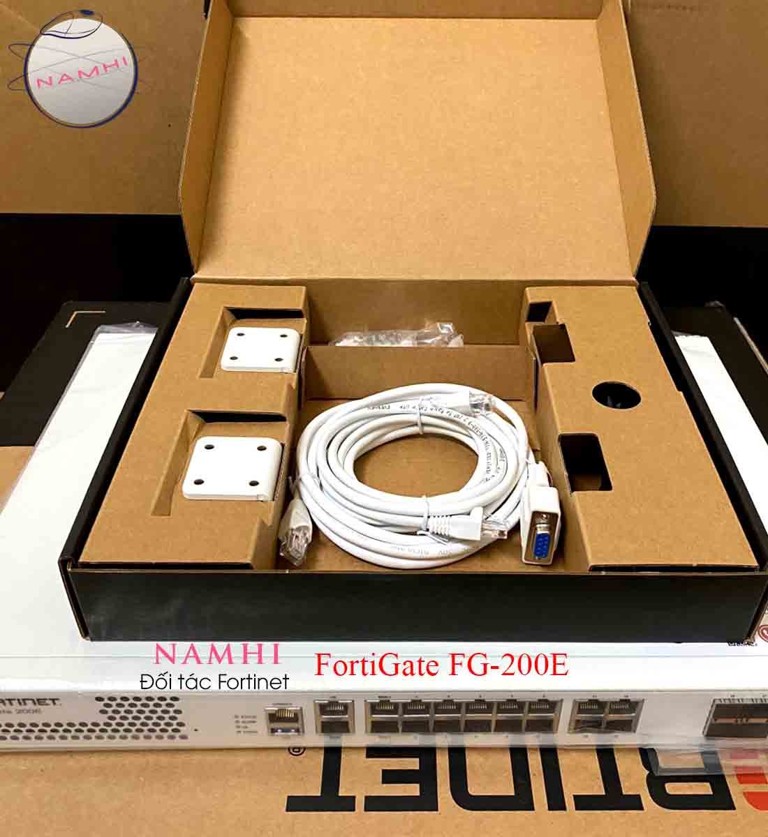 Thiết bị tường lửa FortiGate FG-200E-BDL-950-12 (kèm license 1 năm)