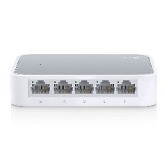 TP-Link TL-SF1005D | Switch 5 port 10/100Mbps, Unmanaged, vỏ nhựa, nhỏ gọn, cắm là chạy cho văn phòng và hộ gia đình