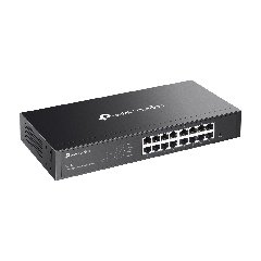 TP-Link ES216G | Switch 16 Port Gigabit Quản Lý Dễ Dàng Omada, VLAN, QoS, Vỏ Kim Loại Gắn Rack Bền Bỉ
