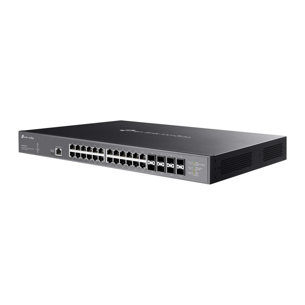 TP-Link SX3832MPP | Switch 32 Port 10G PoE++ Uplink 10G Quản Lý Cao Cấp Omada, Tổng Công Suất 770W, VLAN, QoS, Static Routing