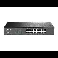 TP-Link TL-SG1016D | Switch 16 port Gigabit, Unmanaged, vỏ nhựa, cắm là chạy, hiệu năng ổn định cho văn phòng vừa