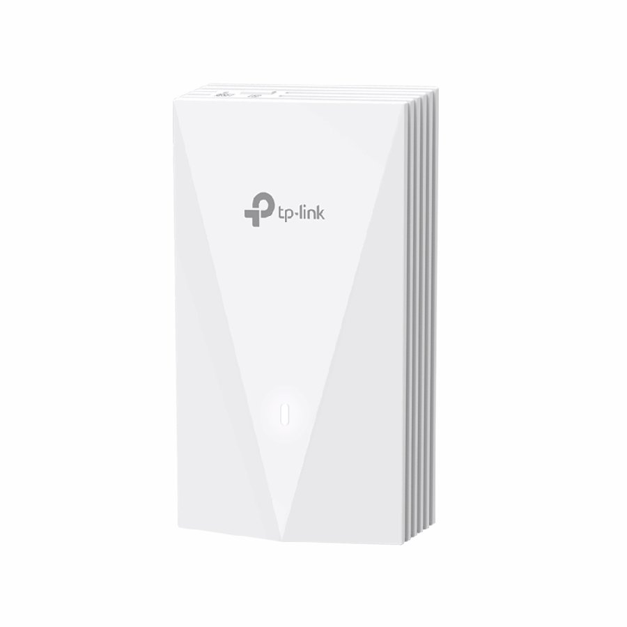 TP-Link EAP655-Wall | WiFi 6 AX3000 Wall Access Point, 3 Cổng Gigabit PoE, Quản Lý Cloud Qua Omada SDN