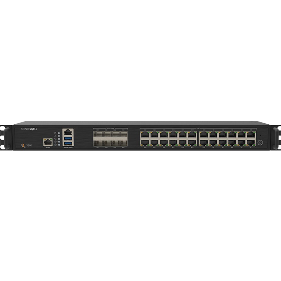 SonicWall NSa 5800 – Tường Lửa Gen 8 Hiệu Năng 30 Gbps, Chuẩn 40G Cho Data Center Và Doanh Nghiệp Lớn