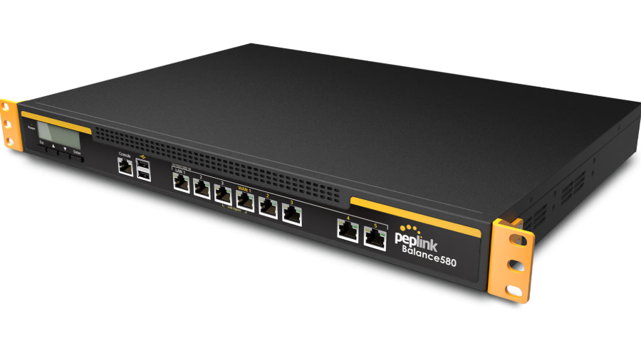 Peplink Balance 580 (BPL-580) - Router SD-WAN 5 WAN Gigabit, hiệu năng 1.5Gbps cho doanh nghiệp lớn