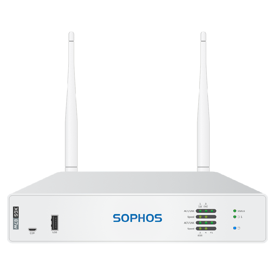 Tường Lửa Sophos XGS 87w: Giải pháp tất cả trong một với Wi-Fi tích hợp, bảo mật toàn diện cho văn phòng nhỏ
