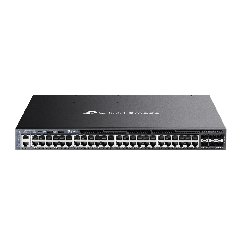 TP-Link SG6654XHP | Switch L3 PoE+ 54 Port Gigabit Uplink 10G Quản Lý Cao Cấp Omada, 1440W, Dual PSU, VLAN, RIP/OSPF