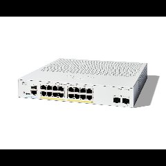 Cisco Catalyst C1200-16P-2G - Switch PoE+ 16 cổng Gigabit + 2 uplink SFP, cấp nguồn linh hoạt cho SMB
