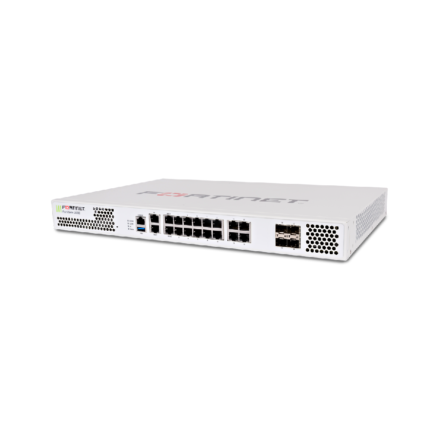 Thiết bị tường lửa FortiGate FG-200E-BDL-950-12 (kèm license 1 năm)